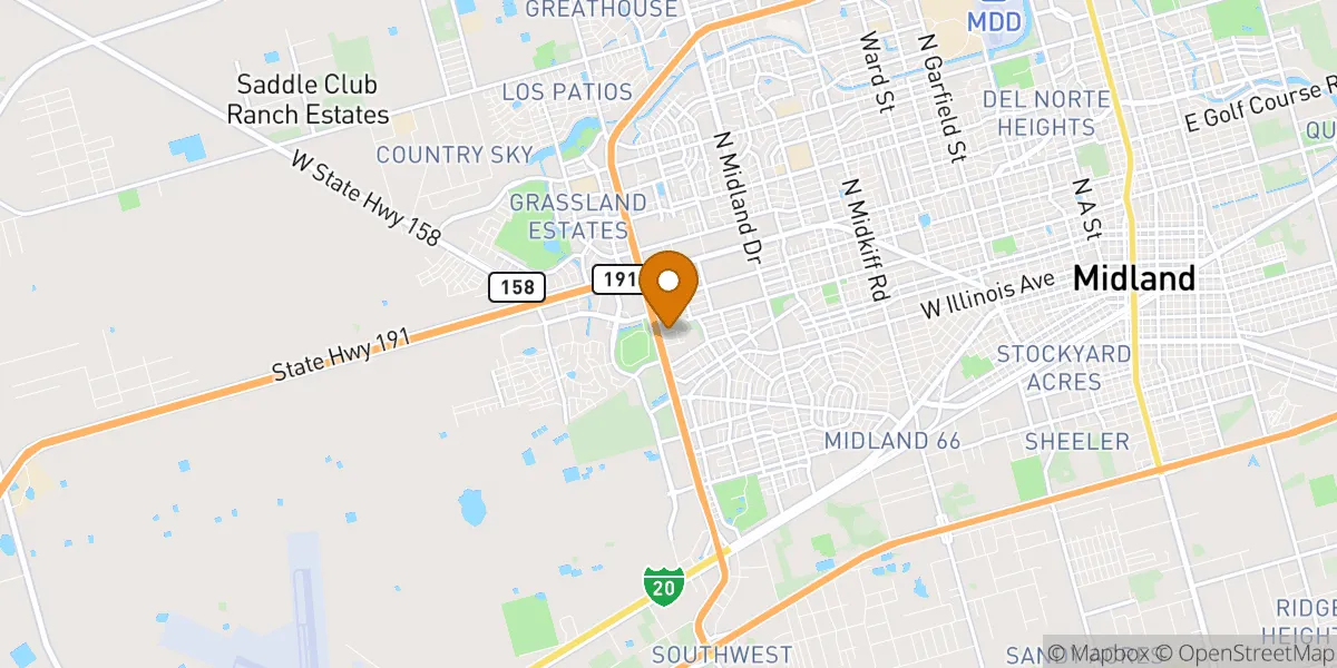 neighborhood map neighborhood map in Midland, TX