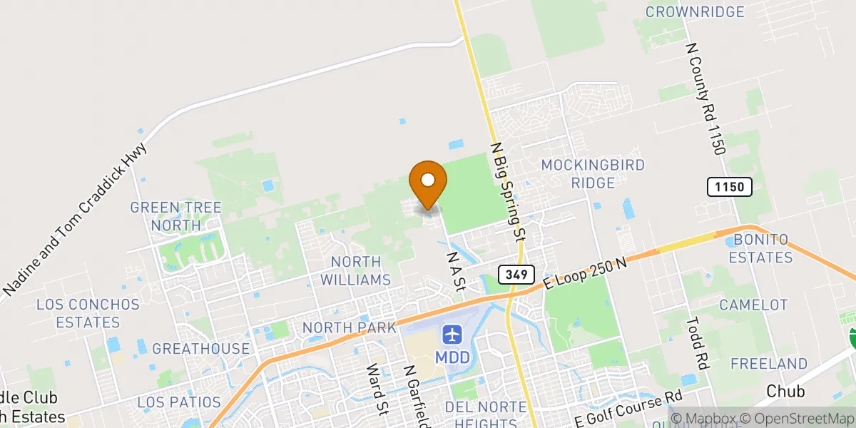 neighborhood map neighborhood map in Midland, TX