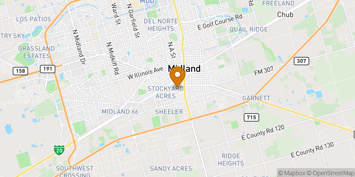 neighborhood map neighborhood map in Midland, TX